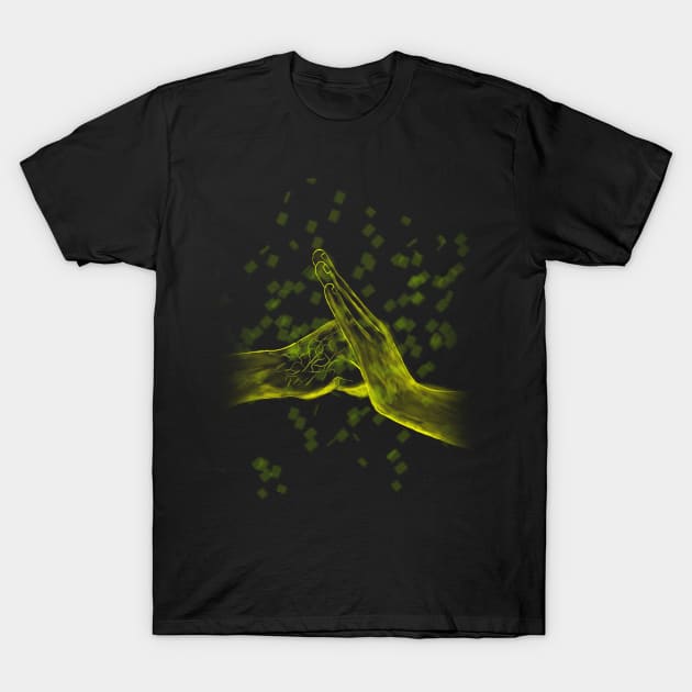 Iron Fist Hands T-Shirt by Dnatz